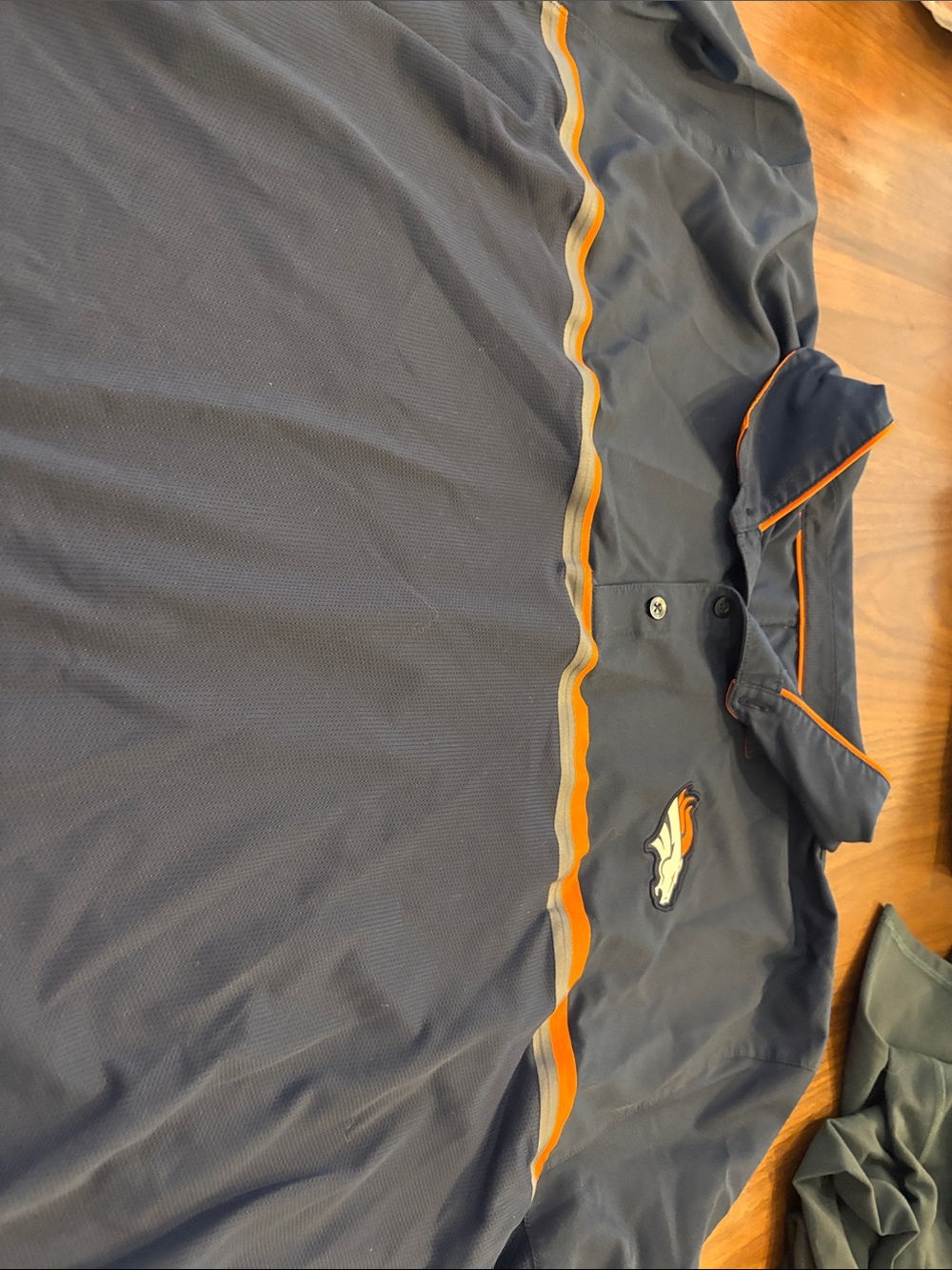Nike Navy Polo Denver Broncos